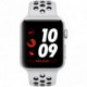 Apple Watch Nike+ Série 3 (38mm) Boîtier en aluminium argent avec Bracelet Sport Nike Platine pur/Noir (GPS)