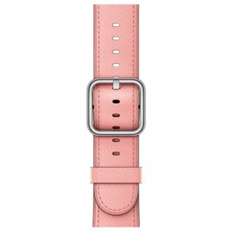 Apple Bracelet boucle classique rose poudré 42mm