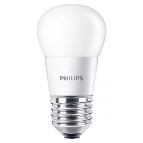 Philips ampoule LED sphérique E27 4W (25W) 2700K blanc chaud (lot de 2)