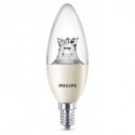 Philips ampoule LED flamme à intensité variable E14 8W (60W) 2700K blanc chaud (lot de 2)