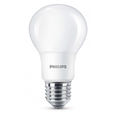 Philips ampoule LED standard E27 7,5W (60W) 2700K blanc chaud (lot de 2)