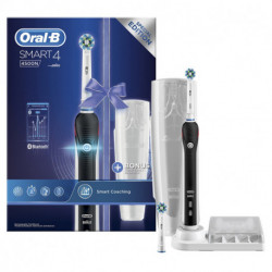 Brosse à dents électrique Oral-B Smart Series 4500 CrossAction (Black) avec étui de voyage