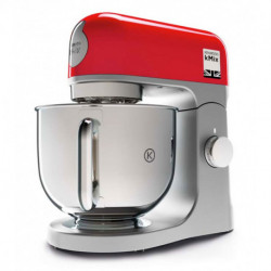 Kenwood Robot Pâtissier Argent et Rouge 1000W 5L KMX750RD