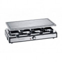 Severin Raclette Grill Inox Brossé Noir 1400W 8 Personnes RG2346