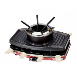 Ariete Raclette Fondue 1200W 8 Personnes 793