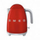 Smeg Bouilloire Rouge 2400W 1,7L KLF03RDEU