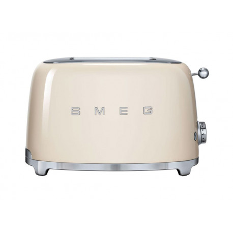 Smeg Grille-Pain Crème 950W 2 Tranches TSF01CREU