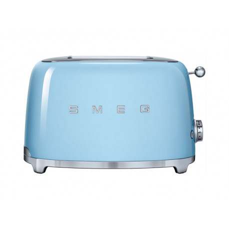 Smeg Grille-Pain Bleu Azur 950W 2 Tranches TSF01PBEU