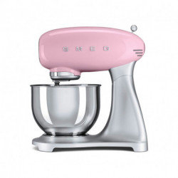 Smeg Robot Pâtissier Rose 800W 4,8L SMF01PKEU