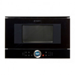 Bosch Micro-Ondes Encastrable Série 8 Noir 900W BFL634GB1