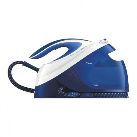 Philips Centrale Vapeur Perfect Care Expert Plus Blanc et Bleu GC8731/20