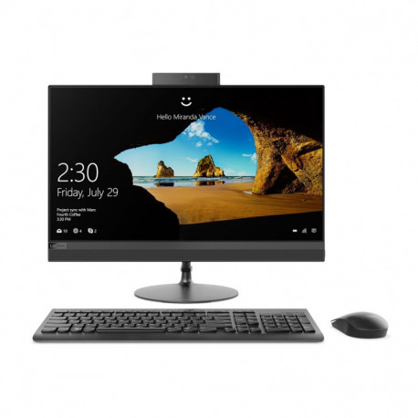 Lenovo Ideacentre Aio Noir Intel Core i5 8Go/1To + 128Go SSD 23,8” 520-24ICB-099