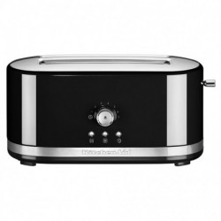 KitchenAid Grille-Pain Noir Onyx 1250W 2 Fentes 5KMT4116EOB