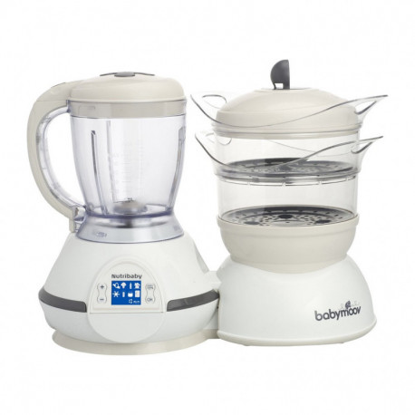 Babymoov Mixeur Cuiseur Nutribaby Crème 500W 1,5L A00115