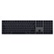 Apple Magic Keyboard avec pavé numérique (gris sidéral) AZERTY
