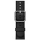 Apple Bracelet boucle classique noir 42mm