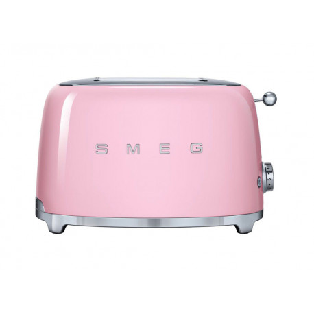 Smeg Grille-Pain Rose 950W 2 Tranches TSF01PKEU