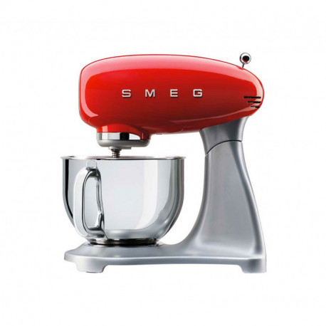 Smeg Robot Pâtissier Rouge 800W 4,8L SMF01RDEU