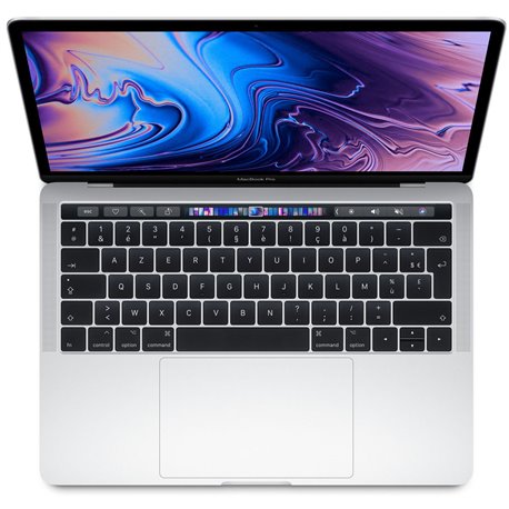 Apple MacBook Pro Quad i5 1,4Ghz 8Go/128Go 13" Touch Argent MUHQ2 (mid 2019)