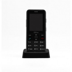 Qilive Téléphone Portable Senior Double Sim - Noir