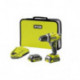 Ryobi Perceuse visseuse sans fil R14DDE-LL25S 144V-2x25Ah