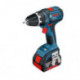 Bosch Perceuse à percussion sans fil Bleu GSR18V-LI 18V - 4Ah