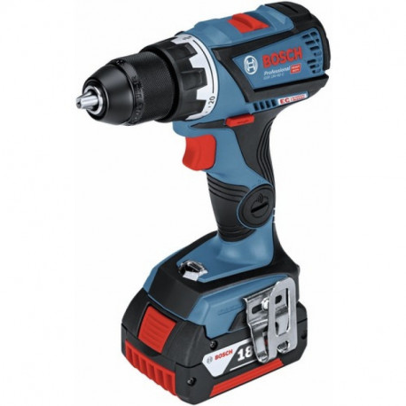 Bosch Perceuse à percussion brushless Bosch GSB 18V-60C 18V - 2x4Ah