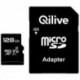 Qilive Carte mémoire Micro SDXC - 128 Go + Adaptateur SD