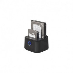 Advance Pc Station d'accueil ADVANCE DUALDOCK USB 3.0 pr 2 HDD 2.5 et 3.5”