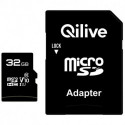 Qilive Micro SDXC - 32 Go - Adaptateur SD - Carte mémoire