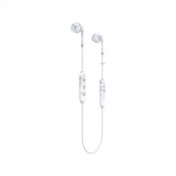 Happy Plugs Ecouteurs Wireless II White Marble