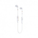 Happy Plugs Ecouteurs Wireless II White Marble