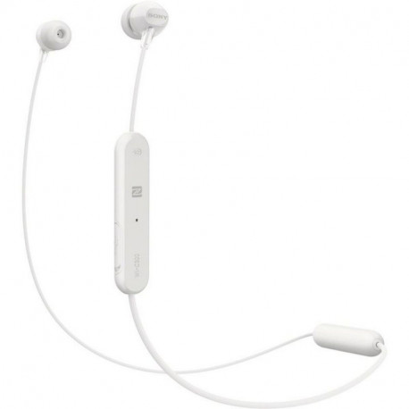 SONY Écouteurs sans fil Bluetooth - WIC 200 - Blanc