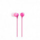 SONY Ecouteurs - Rose - MDR-EX15 APPI