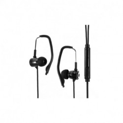 Amahousse Ecouteurs spécial Sport Noirs Jack 3.5mm Contours d'oreilles