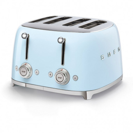 Smeg Grille-pain TSF03PBEU Bleu Azur