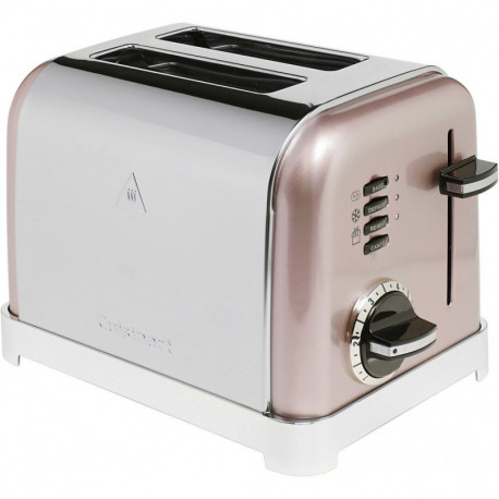 Cuisinart Grille-pain CPT160PIE 2 tranches Vintage Rose