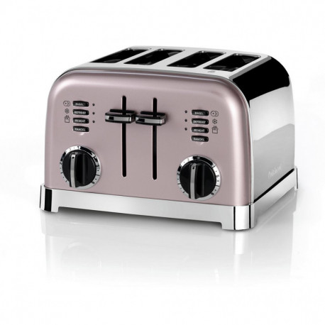 Cuisinart Grille-pain CPT180PIE TOASTER 4 TRANCHES ROSE