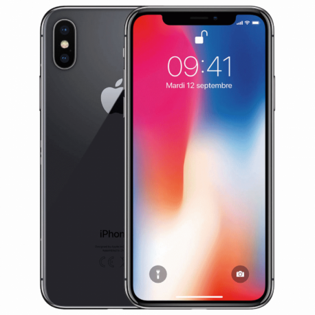 iPhone X 256Go Gris sidéral