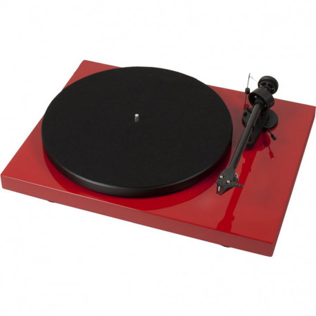 Pro-Ject Platine vinyle Debut Carbon DC rouge FR 2M