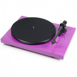 Pro-Ject Platine vinyle Début Carbon Dc violet 2 M rouge