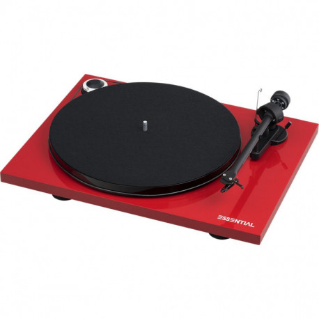 Pro-Ject Platine vinyle Essential III rouge OM10 fr