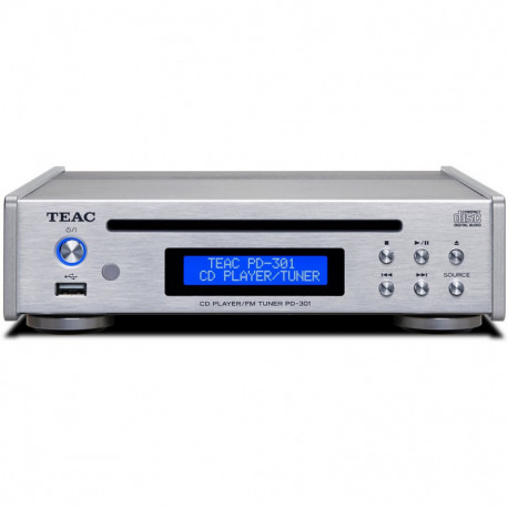 Teac Platine CD PD-301DAB-X silver