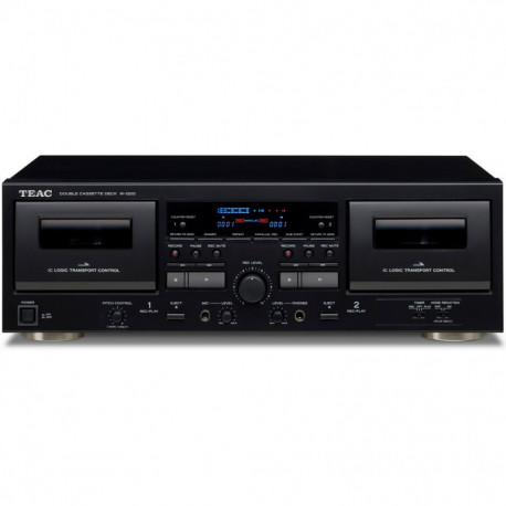 Teac Platine CD Radio K7 W-1200-B