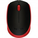 SOURIS SANS FIL M171 ROUGE NOIR