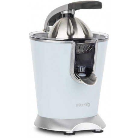 H.Koenig Presse-Agrumes 160W Inox Bleu Pastel AGR86 AGR80