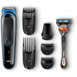 Braun Tondeuse Barbe Et Cheveux Noir Bleu MGK3045