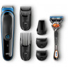 Braun Tondeuse Barbe Et Cheveux Noir Bleu MGK3045