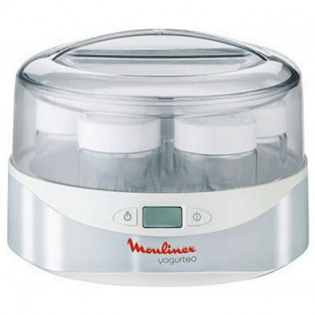 Moulinex Yaourtière Yogurteo Silver Premium 7 Pots YG230131 YG231E32