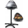 Senya Barbecue électrique 2 en 1 sur Pied et sur Table Easy Grill, Gris ean